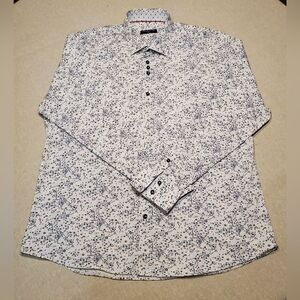 Masutto 2XL Men's 100% Cotton Button Up Shirt NWOT